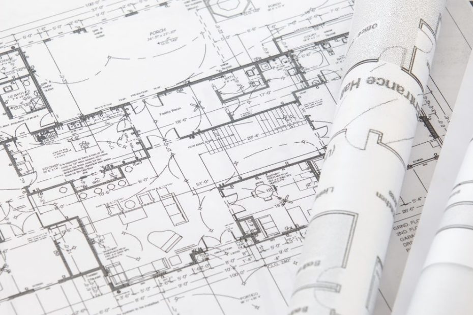 Bild der Digitalisierung von Plänen