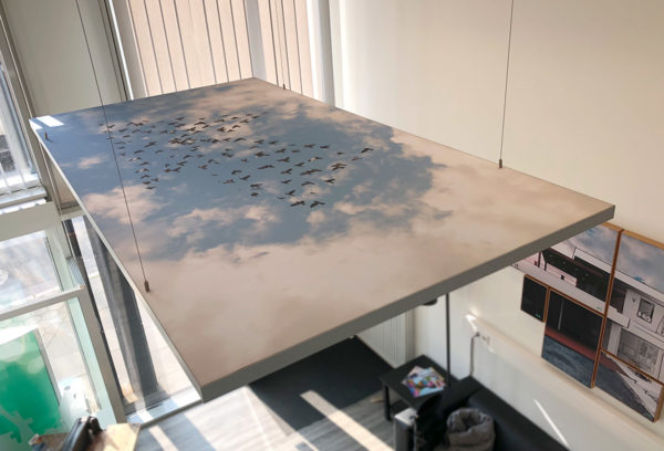 Bild von einem Foto auf Alu Frame