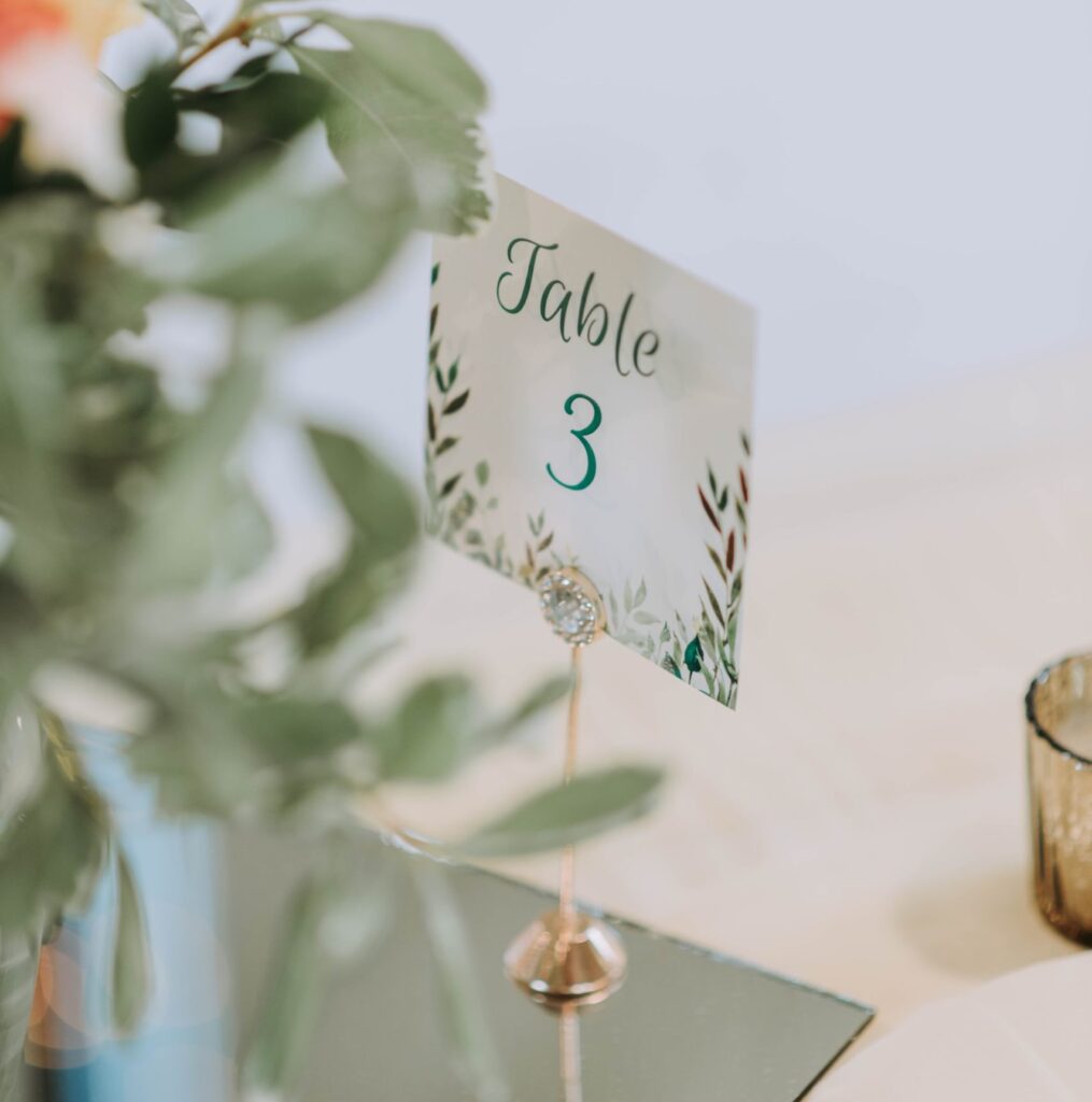 SCHARLAU druckt Ihre Platzkarten für Hochzeiten etc.