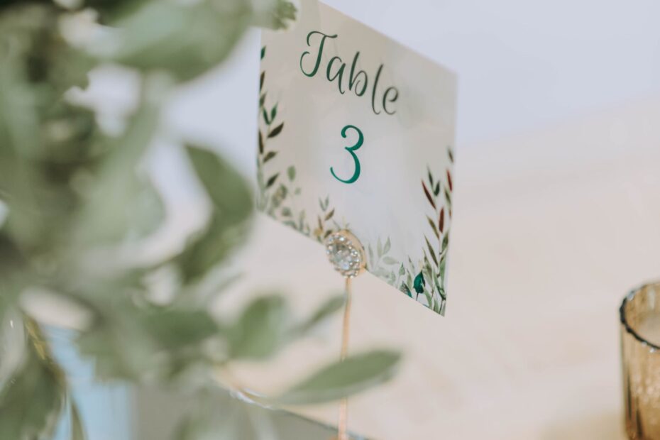 SCHARLAU druckt Ihre Platzkarten für Hochzeiten etc.