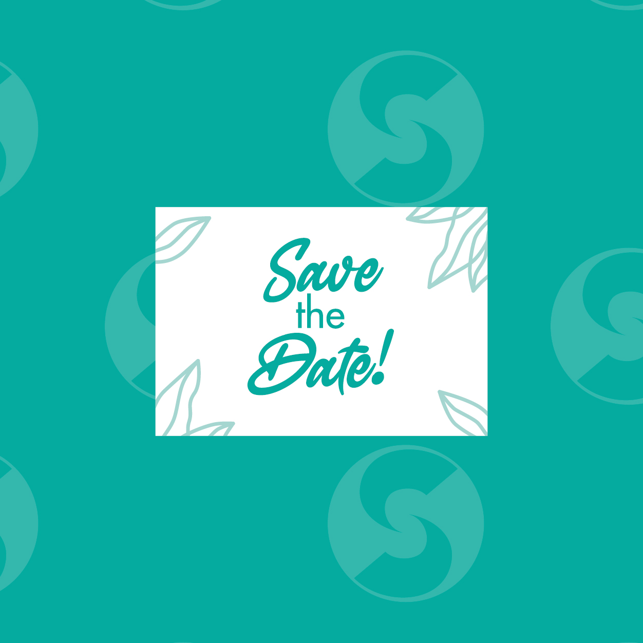 Einfache Save-the-Date-Karten